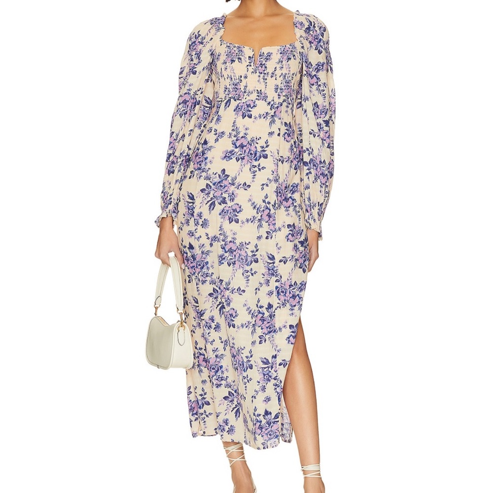 Free People - Jaymes MIDI Dress in Iris